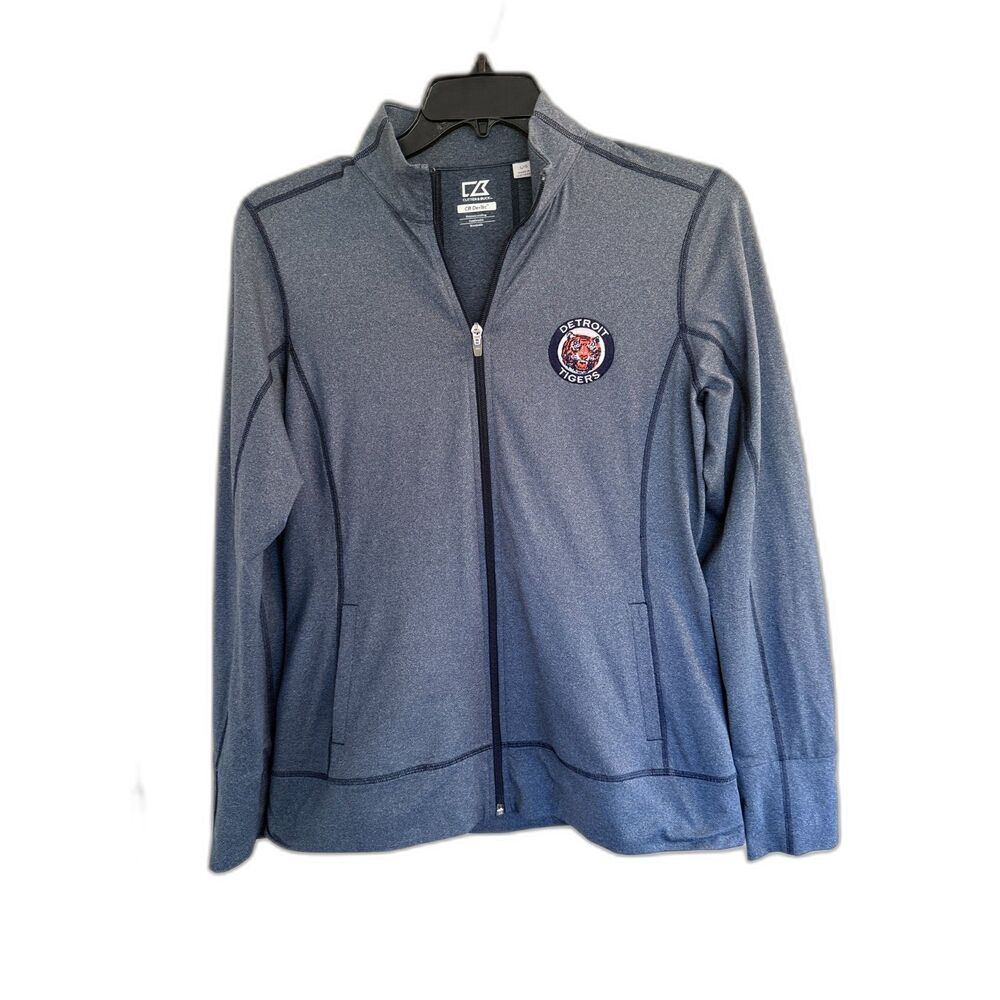 Cutter & Buck Detroit Tigers Women’s Full‎ Zip Jacket - Size Large